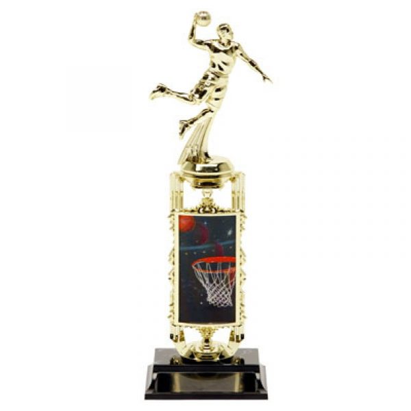 Basketball Male Lenticular Actomic Trophy