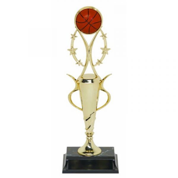 Basketball Spiral Cup Trophy