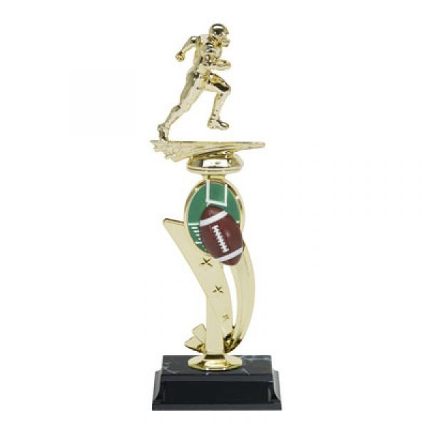 Football Color Scene Trophy