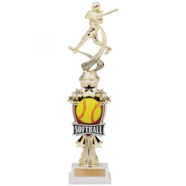 Softball Motion Trophy