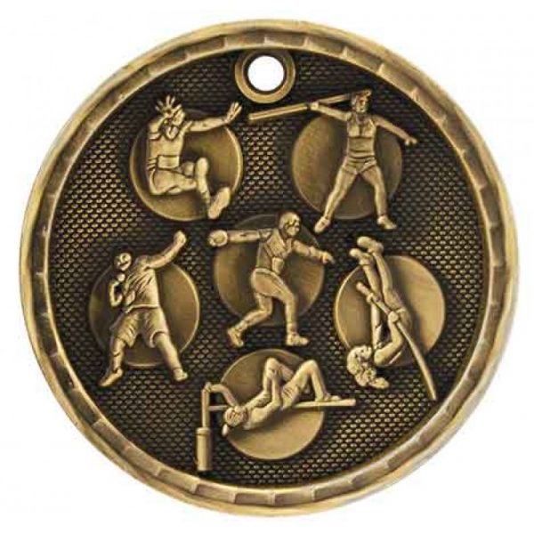 Track Athlete Medal