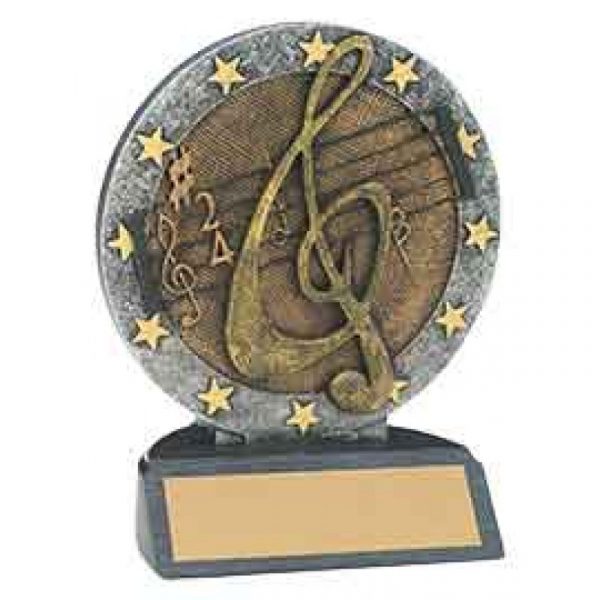 Music All Star Resin Trophy