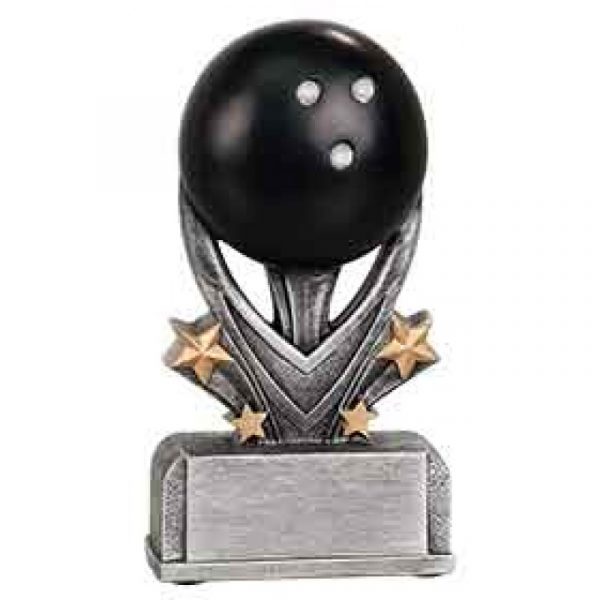 Bowling Varsity Sport Resin Trophy