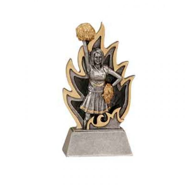 Cheerleading Ignite Resin Trophy