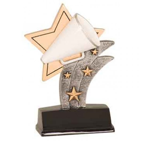 Cheerleading Sport Star Resin Trophy