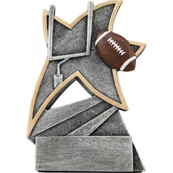 Football Jazz Star Resin Trophy