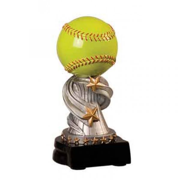 Softball Encore Resin Trophy