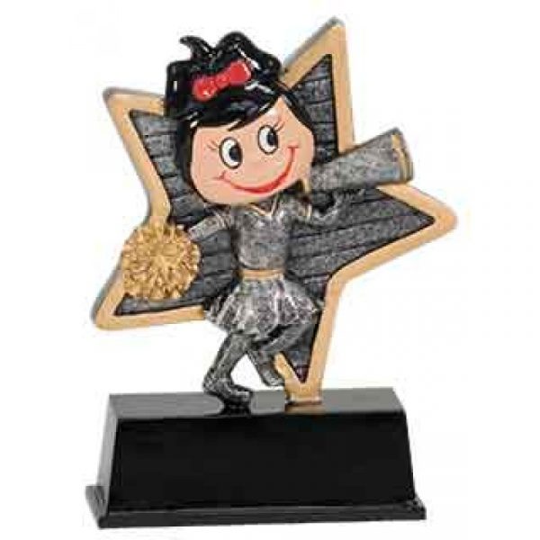 Cheer Little Pal Resin Trophy