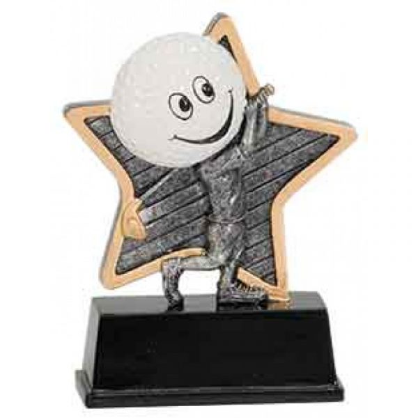 Golf Little Pal Resin Trophy