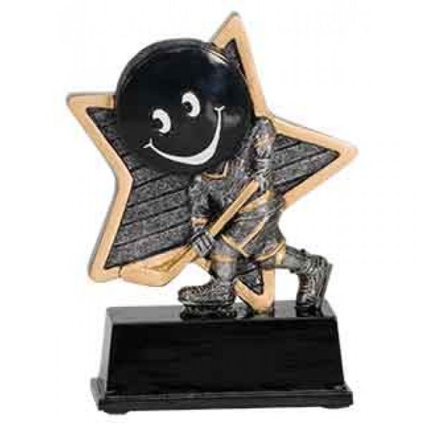 Hockey V Series Resin Trophy