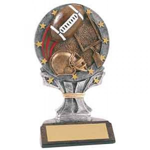 Football All Star Resin Trophy