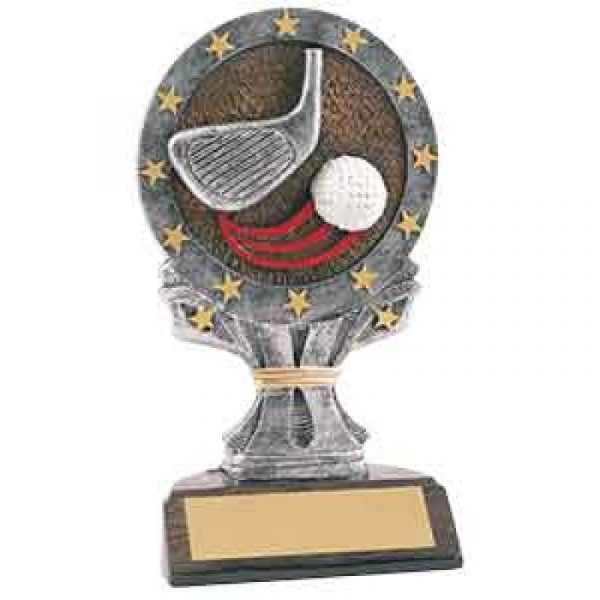 Golf All Star Resin Trophy