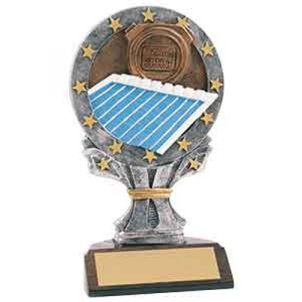 Swimming All Star Resin Trophy