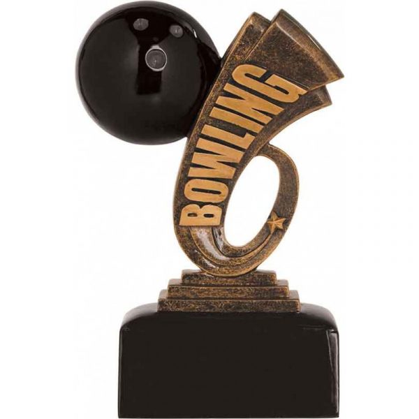 Bowling Headline Resin Trophy