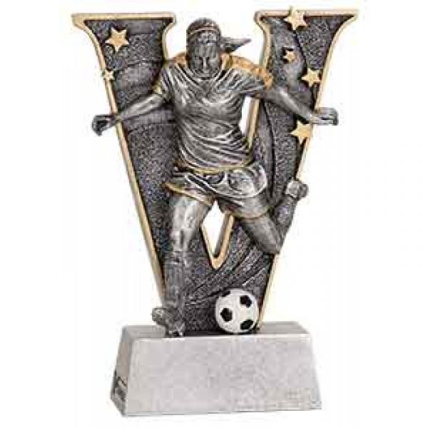 Female Soccer v Series Resin Trophy