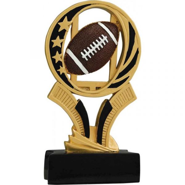 Football Midnight Star Resin Trophy