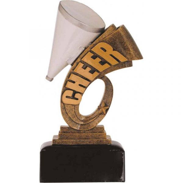 Cheerleading Headline Resin Trophy