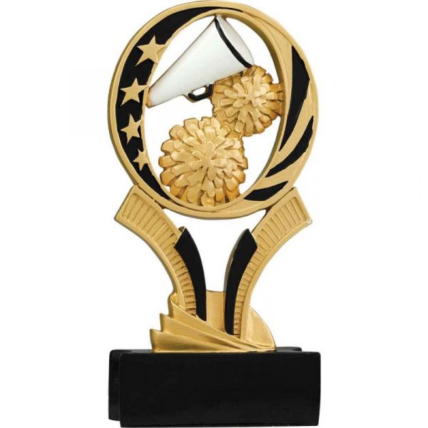 Cheerleading Midnight Star Resin Trophy