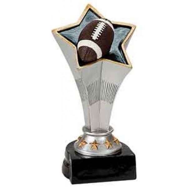 Football Rising Star Resin Trophy