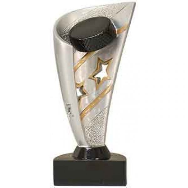 Hockey Banner Resin Trophy