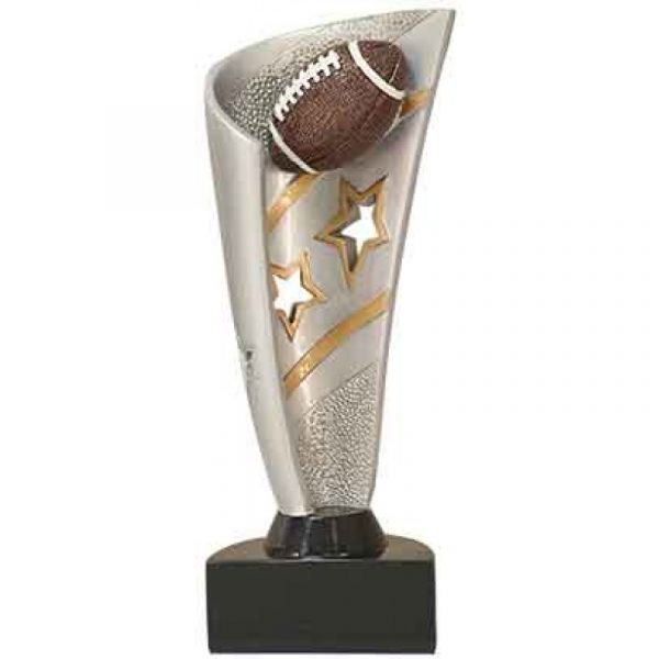 Football Banner Resin Trophy