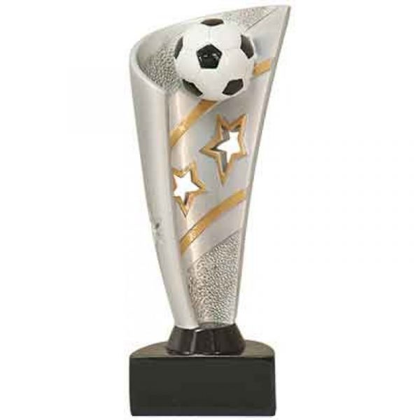 Soccer Banner Resin Trophy