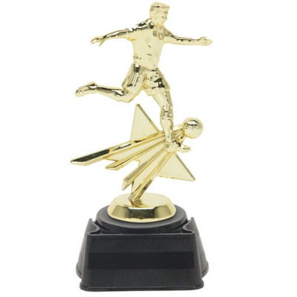 Soccer Male Star Trophy