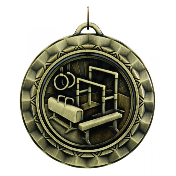 Circular Gymnastics Medal