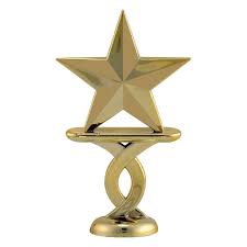 TRM8724 – 2-1/4 inch Gold 2024 3 Star Trim