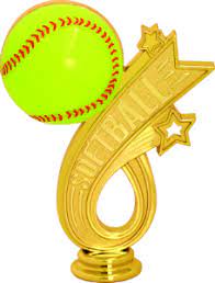 FIG4020 – 4 1/2″ Gold Baseball / Softball 3-Star Figure